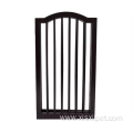 Pet Gate with Arched 4 Panel Fence